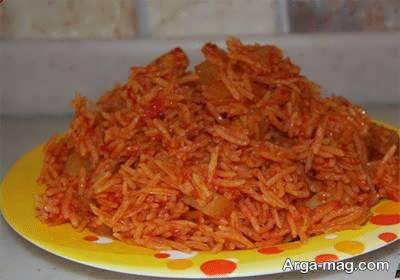 دستور پخت غذای ایرانی خوش مزه و جالب گوجه پلو